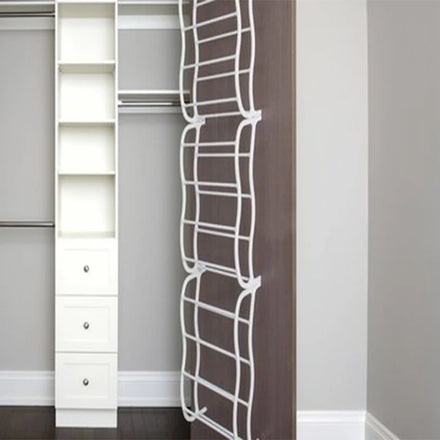 Factory Price Space Saver Shoes Rack 8 Layer Adjustable Iron Tube Modern Shoe Racks for Home