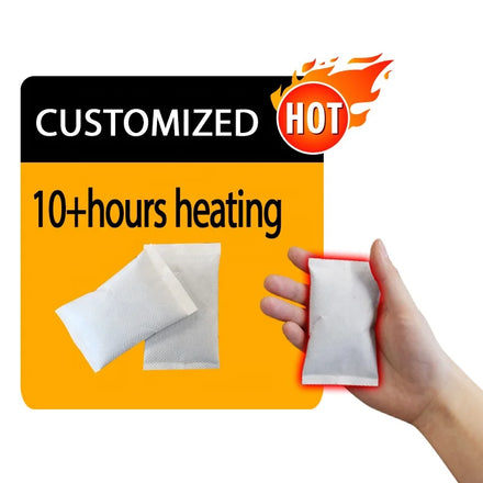 MSDS CE Certificated Self-heating Instant Disposable Hand Warmers Hot Pack Body Warm Patch Warm Uterus Past
