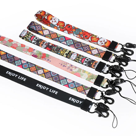 Promotional Custom Sublimation Printed Lanyard High Quality Neck Polyester Lanyard