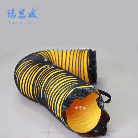 100mm-1500mm Hot Sale Spiral Negative Flexible Duct Fabric Fire Retardant Negative Ventilation Hose Duct