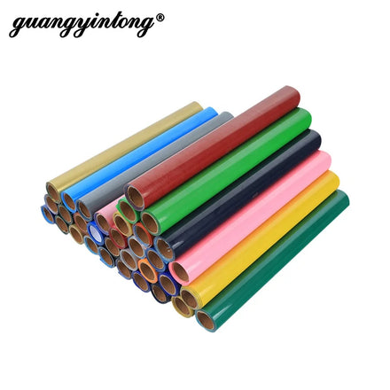 Guangyintong Wholesale PVC-A Film Gravure Printed Non-sticky for Heat Transfer Vinyl Suppliers Iron Vinyl for Shirts