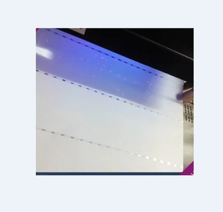 Security UV Fiber Paper Silver Thread Foil Hologram Certificate