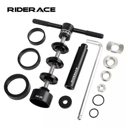 RIDERACE Bottom Bracket Bearing Remove Installation Tool Kit MTB Road Bike Bottom Bracket BB Bearing Extractor/Press Tool Sets