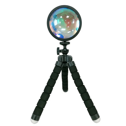 Smart RGB Sunset Lamp Projection APP & Remote Control Via Tripod for Household Sundries