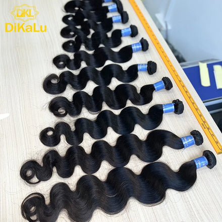 Virgin Unprocessed Raw Brazilian Hair Distributors Orginal Human Hair Cuticle Aligned Remy Grade 10''-40'' Length Bundles for
