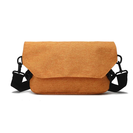 Fashion New Solid Color Crossbody Bag for Women and Men Outdoor Sports Shoulder Bag Daypack Casual Chest Bags