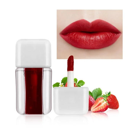 Long Lasting Lip Satin Tinted Lip Balm Make up Velvet Cosmetic Lip Tint Waterproof