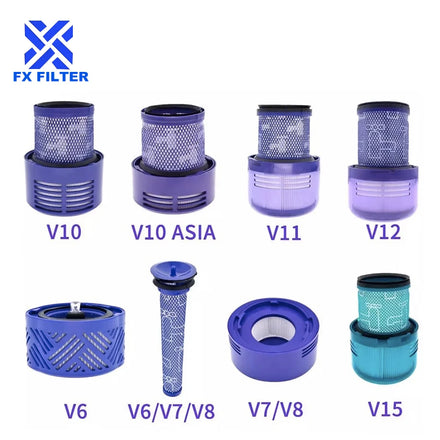 Pre Post Motor HEPA Filter for V6 V7 V8 V10 V10ASIA V11 V12 V15 Cordless Vacuum Cleaner Parts Accessories