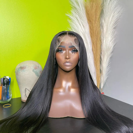 Wholesale Brazilian Virgin Remy Human Hair Wig with Transparent Lace 100% Virgin Hair for Black Women