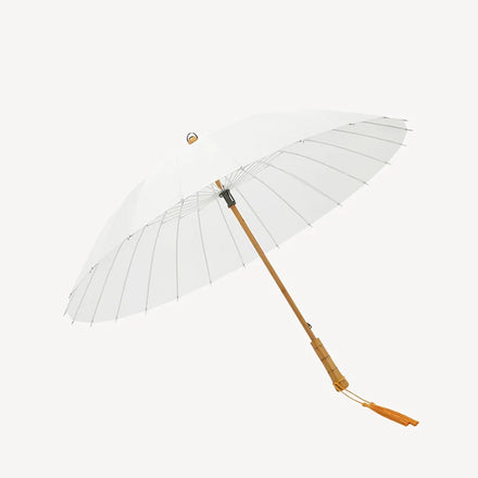 Wholesale Windproof Rainproof Wedding Umbrella Custom Color Straight Umbrella Japanese Umbrella With Wooden Handle