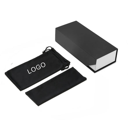 81096 Custom Logo Fashion Portable Sunglass Box Packaging Women PU Leather Sunglasses Case Box Cardboard Designer Accessories