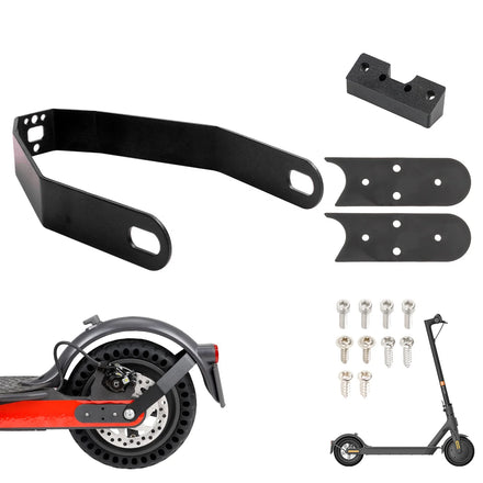 Ulip Scooter Mudguard Support Rear Fender Metal Bracket With Cover Kit for Xiaomi M365 Pro Pro2 1S MI3 Scooter Spare Parts