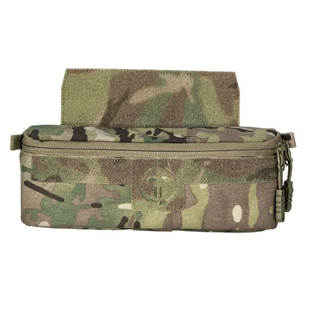 TOPTACPRO Ferro Style Drop Pouch Camo Hook&Loop Tactical Dump Pouch for D3 JPC FCPC MK4 Vest