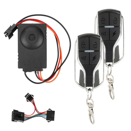 Electric Scooter Anti Theft Device Vibration Alarm System Waterproof Vehicle Search Function With Remote Controller for Dualtron