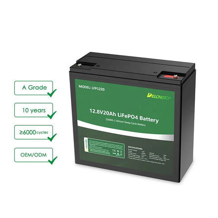 Deep Cycle Battery 12 Volt 20ah 50ah Lifepo4 Rechargeable 100ah 200ah Lithium Ion Batteries