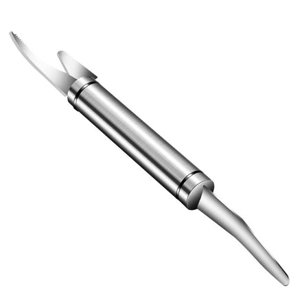 Seafood Tools Stainless Steel Shrimp Peeling Shell Remover Shrimp Line Cleaning Fish Maw Cutting Knife