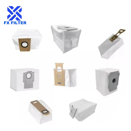 Vacuum Cleaner Parts Non-woven Dust Bag for Xiaomi Roborock S7 Q7 IRobots I7 Ecovacs T8