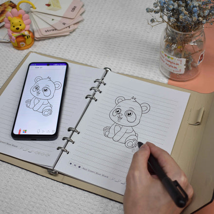 Smart Sync Metal Digital Pen Notebook Set Offline Cloud Storage Paper Screen Synchronization Writing Tool