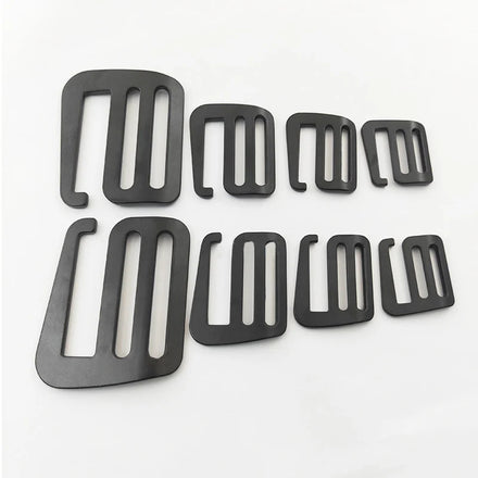 Customized Oem Aluminum Alloy G Hook 20mm 25mm 32mm Carabiner Metal G Buckle for Backpack Webbing