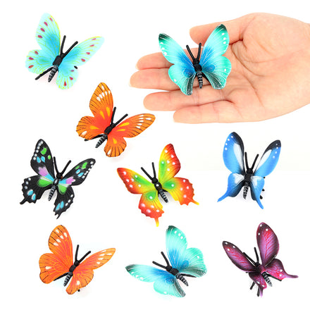 Wholesale Solid PVC Simulation Model Insect Figurines Bug Animal Figurines Butterfly Toys