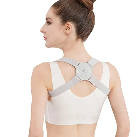 Comfortable Upper and Back Brace Smart Sensor Adjustable Back Straightener Support Belt Posture Corrector for Men and Women