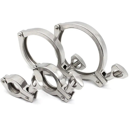 304 316 Stainless Steel Heavy Duty Single Pin Tri Clamp