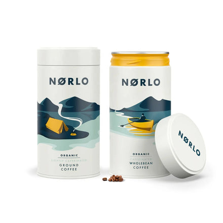 Custom Logo Double Lid Round Empty Packaging Metal Airtight Storage Coffee Container Green Tea Tin Cans With Lid