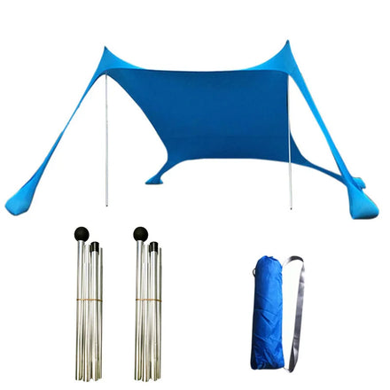 New Folding Wind Beach Sun Shade Shelter Portable Beach Canopy With Carry Bag