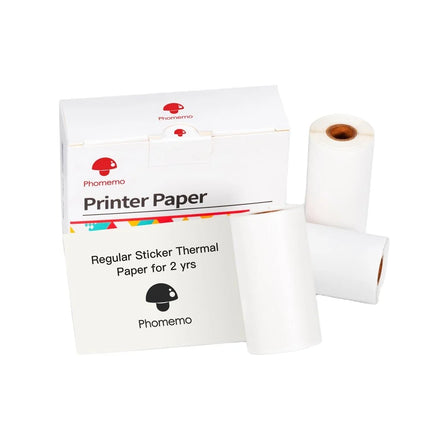 Phomemo M02 Paper Roll Transparent Paper for M02 Pro M02D M02S Mo2 M03 M03AS M04S M02 Printer Paper