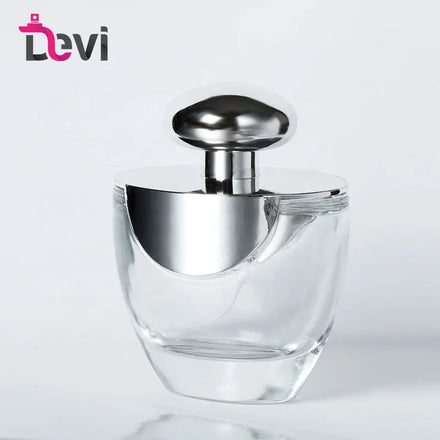 Wholesale Unique Round Empty Glass Perfume Spray Bottles with Hot Stamping Pump Sprayer Refillable & Eco Friendly-DEVI Brand