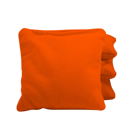 6-IN DAILY ORANGE COMPETITION REGULATION CORNHOLE BAGS