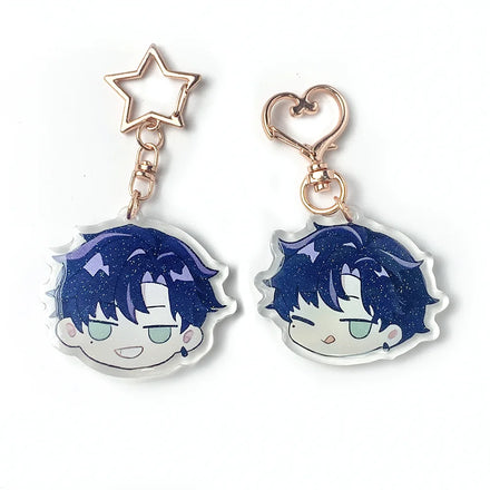 Acrylic Custom Cartoon Game Character Anime Keychain-Waterproof Lightweight Promotional Gift