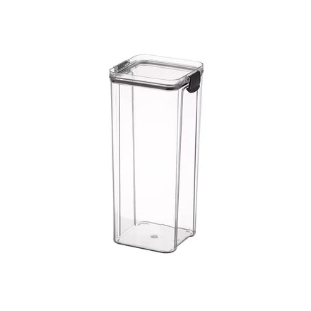 Different Capacity 460/1800ML Clear Square Sealed Cans Airtight Kitchen Transparent Food Container Storage Box Plastic With Lids