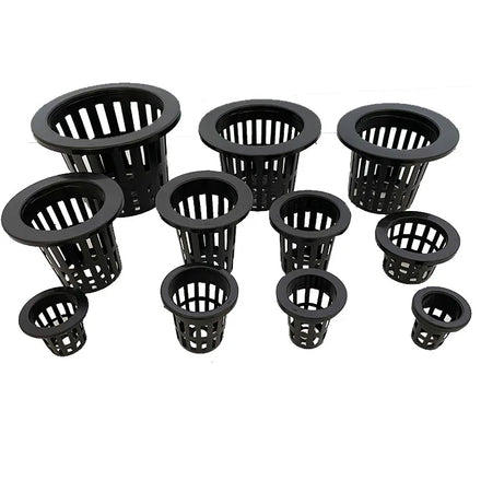 Wholesale High Quality NFT Hydroponic Plastic Net Cup Growing Lettuce Vegetable 1 Inch 2 Inch 3 Inch 4 Inch 5 Inch Net Pot