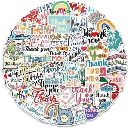 Vi- 50Pcs Inspirational Custom Vinyl Waterproof Decorative Sticker Pack for Kids Suitcase Notebook Laptop Guitar
