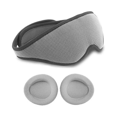 New Light Blocking C Cup Sleeping Mask Outline Memory Foam Shading Custom Logo Eye Mask Lash Sleep Mask
