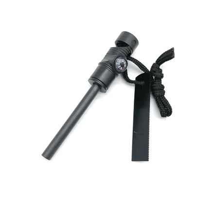 Iwayman Fire Starter with Compass for Camping Hiking and Emergency Survival Kits