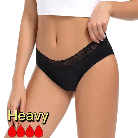 Wholesale Custom Best Quality European Size Heavy Flow Cotton Leak Proof New Organic Washable 4 Layers Menstrual Period Pantie