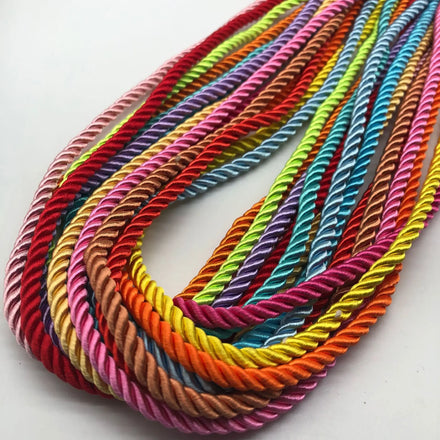 Polyester Twisted Rope Macrame Cord Twisted Rope 5mm Macrame Cord 5mm
