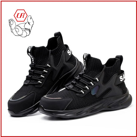 New Design Anti-smash Safety Sneaker Steel Toe Men's Safety Shoe Puncture-Proof Security Shoes for Work
