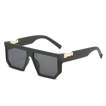 Hot Selling Classic Oversized square Flat Top Men Women Sunglasses Driving Uv400 Eyewear
