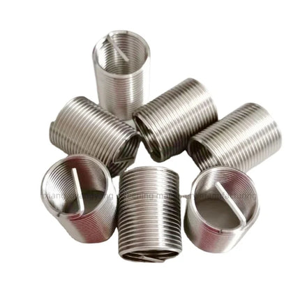 Industrial 304 Stainless Steel Fastener 4*0.7*2.5D Thread Wire Insert for Repair Metric System Packed in Cartons
