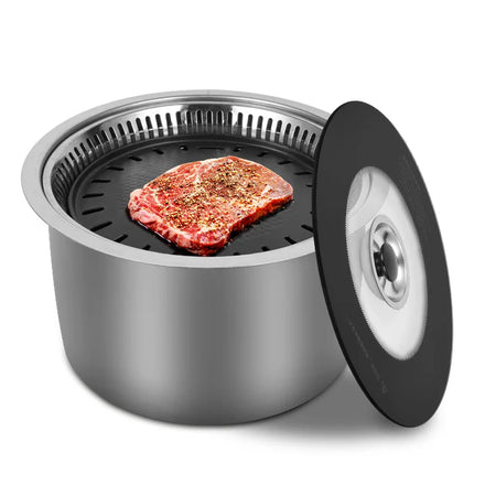 Korean Multi-function Smokeless Electric Grill Lower Smoke Exhaust Electric Bbq Grill