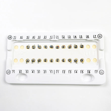 Monoblock Mini Roth .022 345 Hook Metal Dental Orthodontic Brackets