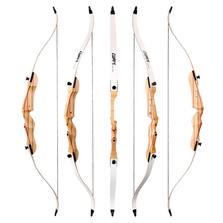 54 Inch 10/14/16 LBS Bow F2 Children's Competitive Recurve Bow for Young Beginners to Practice Training Shooting