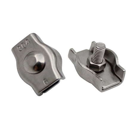 Rigging Hardware Simplex Wire Rope Clip Stainless Steel Hooks Wire Rope Clips