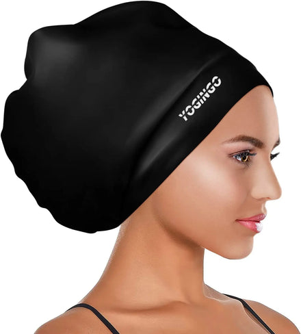 100% Environmental Silicone Dreadlock Cap Swim Cap for Braids Color Fading Resistant Customized Silicone Caps for Long Hair
