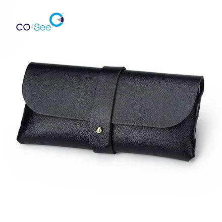 Portable Leather Sunglasses Pouch Bag Soft Eyeglasses Case Travel Glasses Storage Box