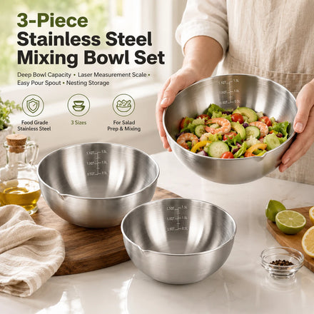 Hot Restaurant Smooth Oven Solid Durable Cooking Vegetable Food Grade Salad Bowls