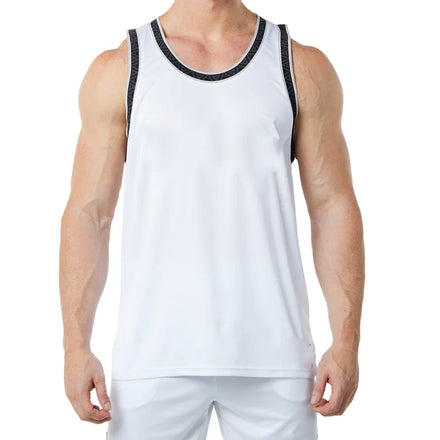 AIKA Wholesale OEM Custom Sublimated Basketball Suits Plus Size Design Gym Sport Top for Man